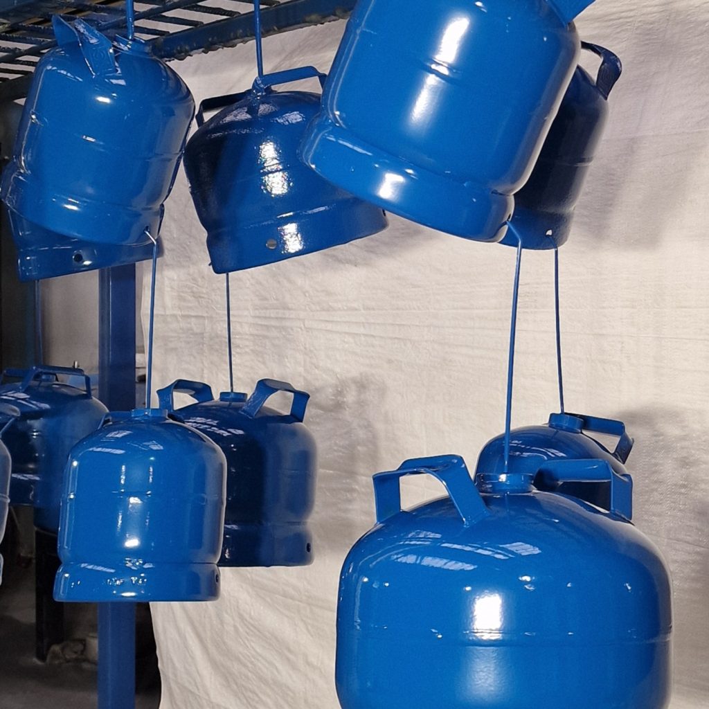 malowanie butli gazowych